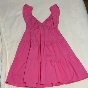 Express Vibrant Pink dress